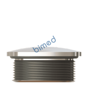 Круглые заглушки, Металл  ITSR-07M, M63x1,5 / TL=10,0mm